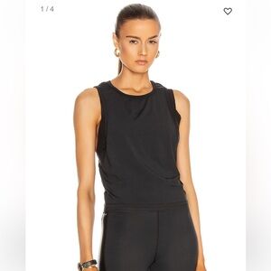 ALALA | Cropped Mesh Tie Back Tank